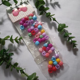 مهره مو رنگی ۱۰ عددی فانتزی